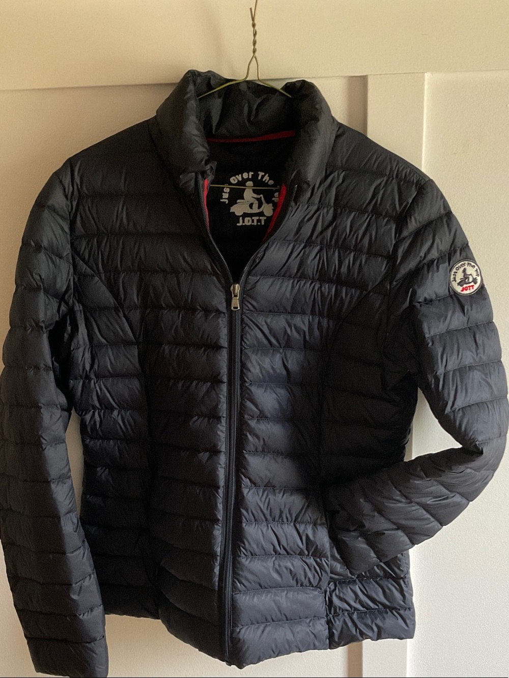 Lightweight Quilted Women's Jacket - Blue size M